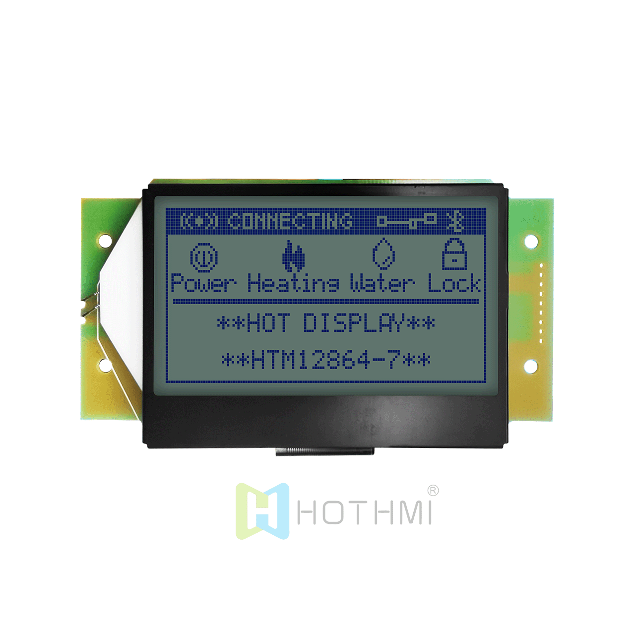 3 Inch 128 x 64 Graphic LCD Module | STN+Display With White Backlight