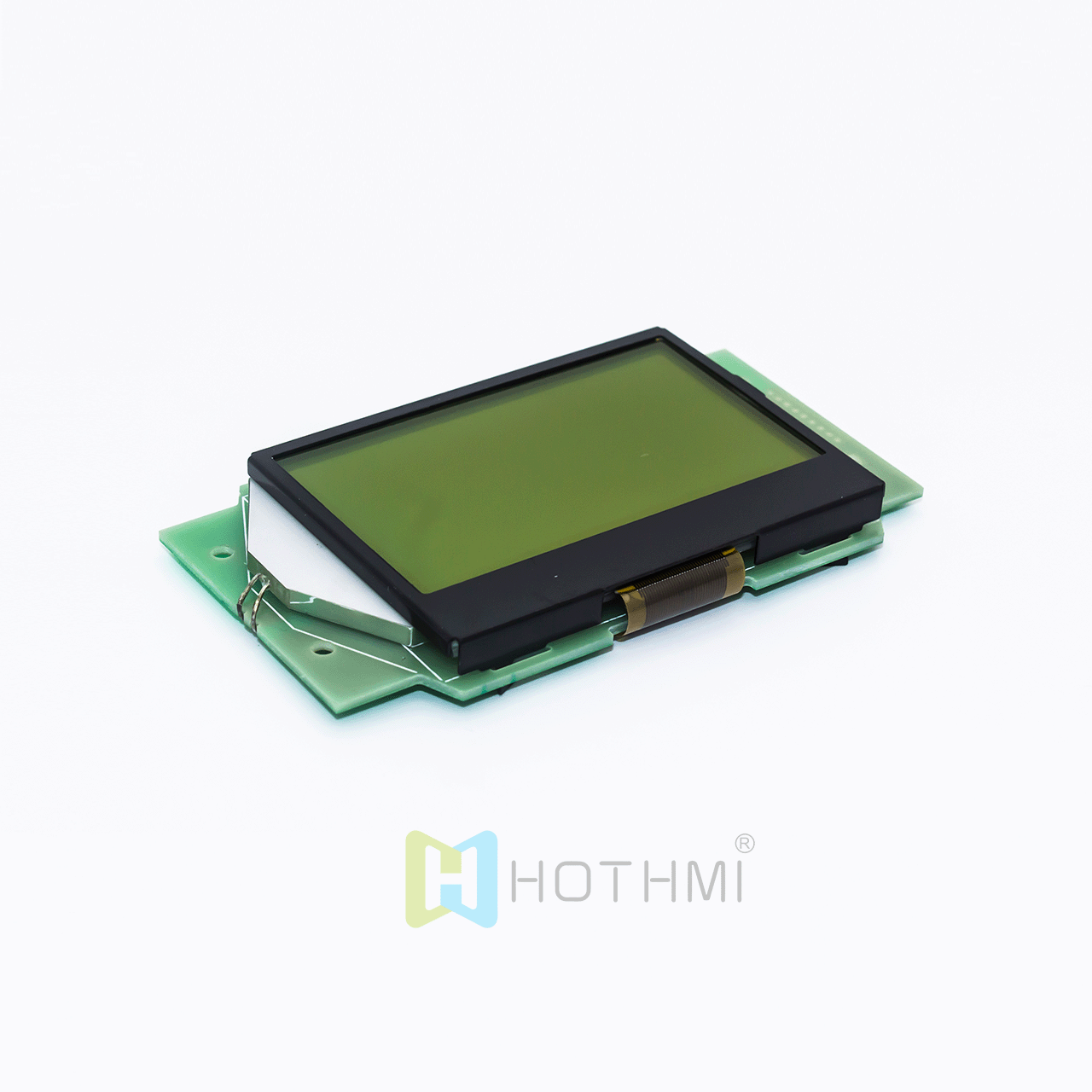 3.0-inch red, green and blue graphic LCD module|128x64 graphic display LCD module | FSTN+ yellow-green backlight|ST7565R controller|transmissive polarizer