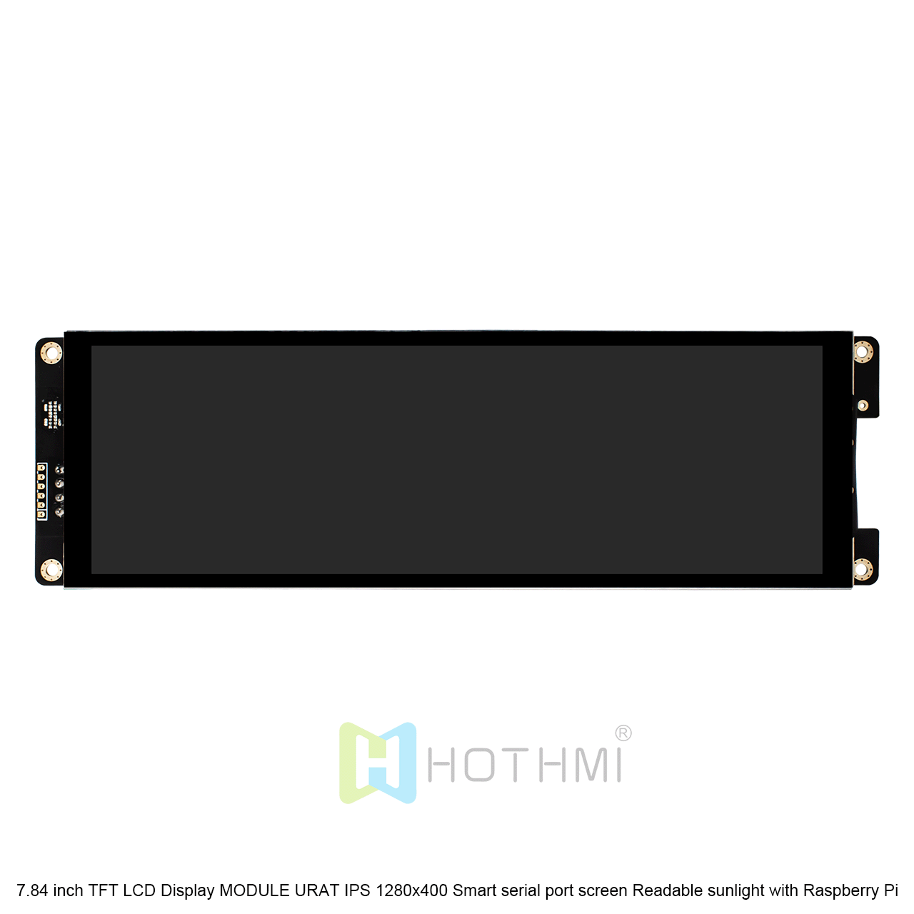 7.84 Inch TFT LCD Display Module - 1280x400 Resolution, UART Interface