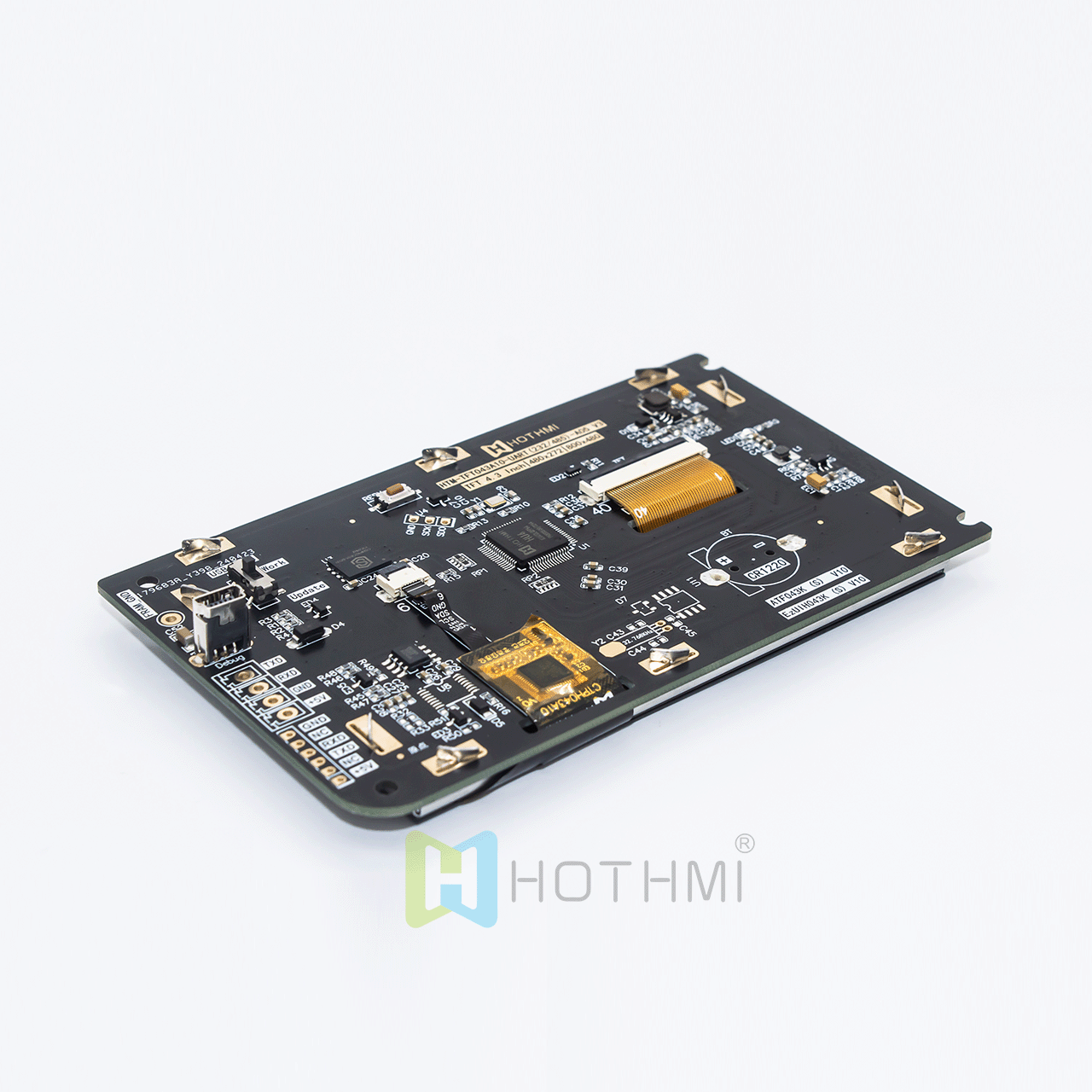 4.3-Inch Smart TFT LCD Display Module With Capacitive Touch Screen For Raspberry Pi