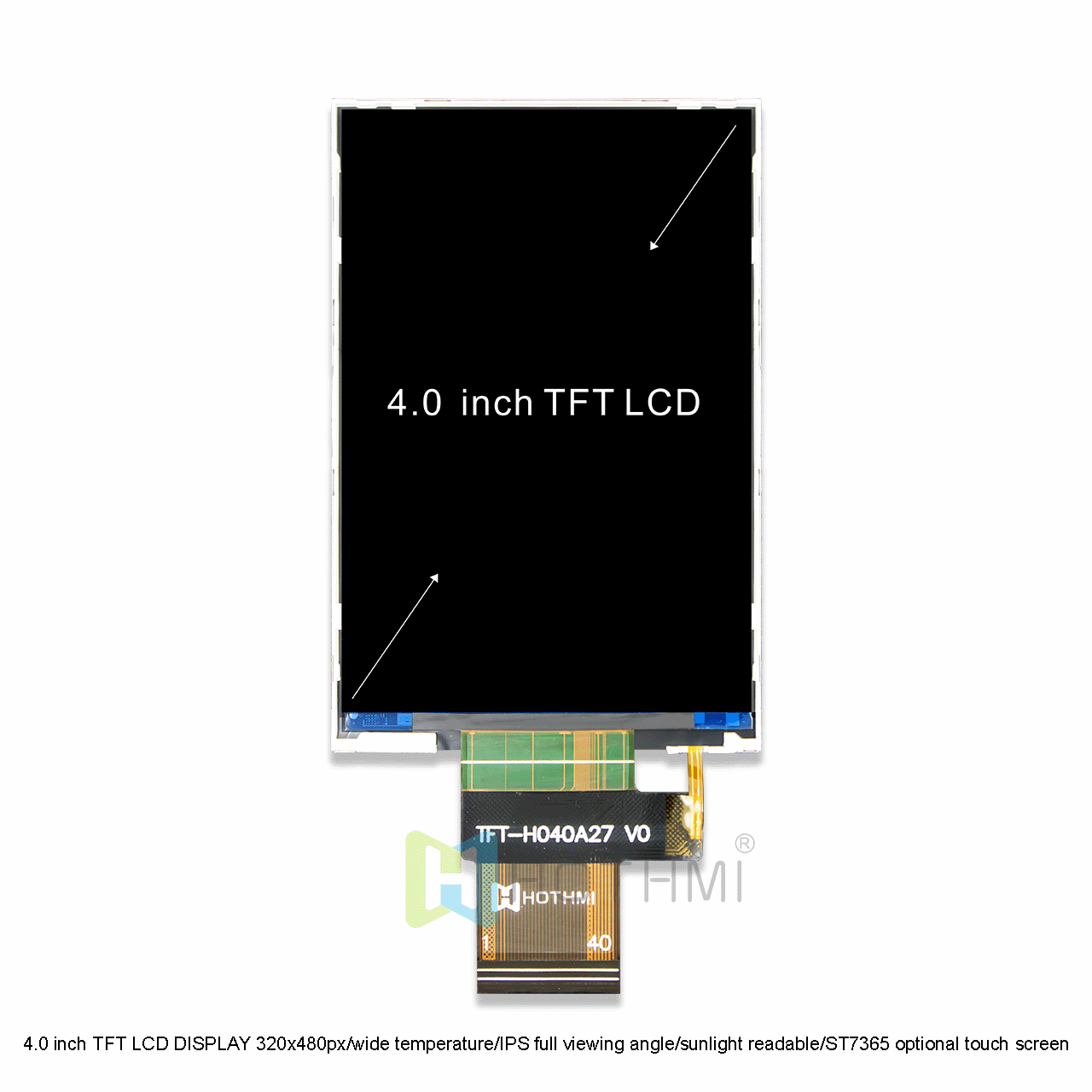 4.0 Inch TFT LCD Display With ST7365 Controller
