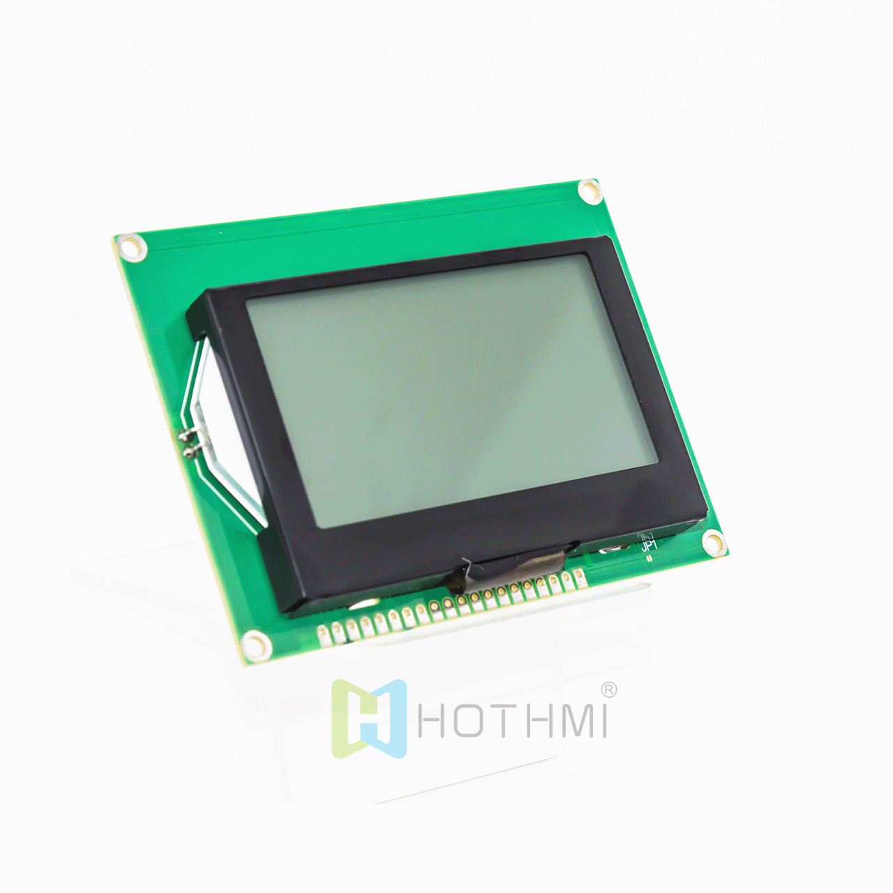 3-inch graphic LCD module | 128x64 graphic dot matrix module | 128 X 64 graphic LCD display | STN positive yellow-green backlight | SPI interface