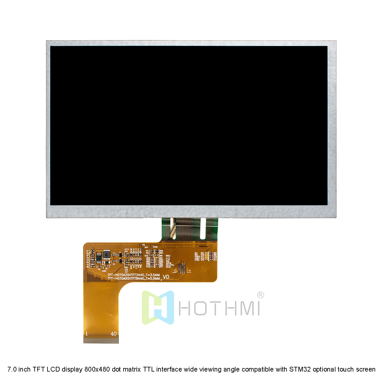 7 Inch 800x480 TFT LCD Display With RGB Interface