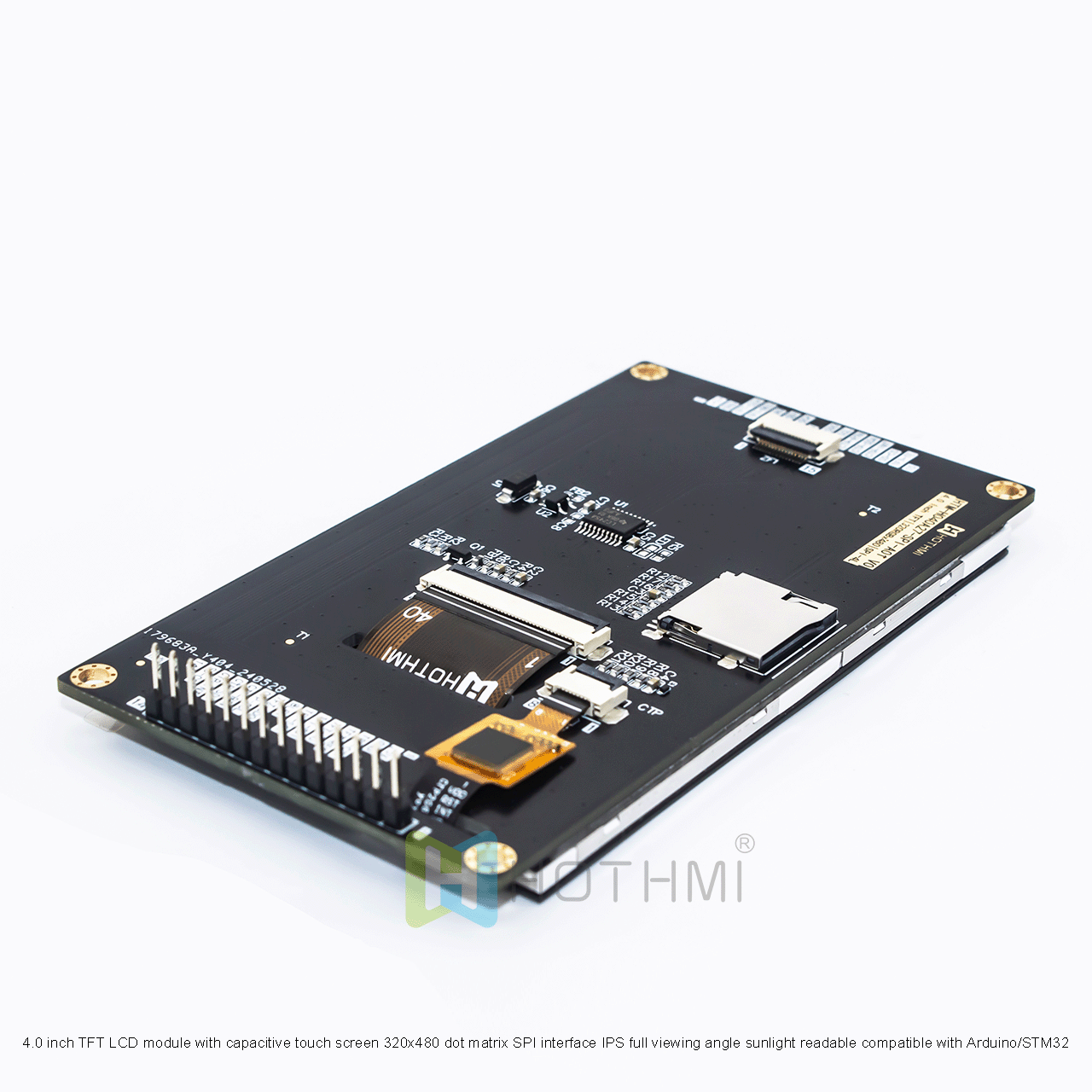 4.0 Inch TFT LCD Module With Capacitive Touch Screen | 320x480 Resolution With SPI Interface