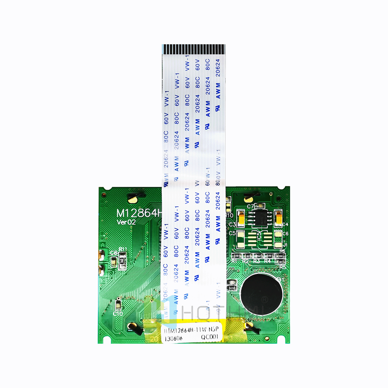 3-inch 128x64 graphic LCD display | STN positive display | yellow-green backlight | MCU |Arduino | SBN0064G