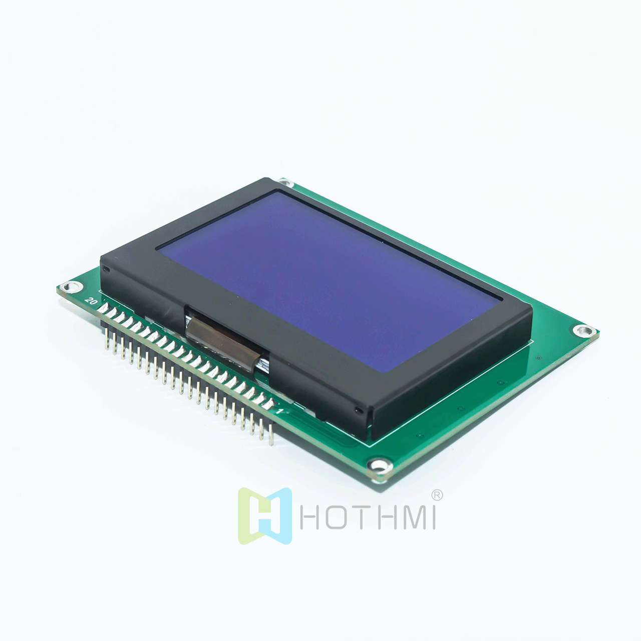 2.7 inch Graphic LCD 128x64 Module | RGB | FSTN Positive | SPI Interface |Transmissive Polarizer