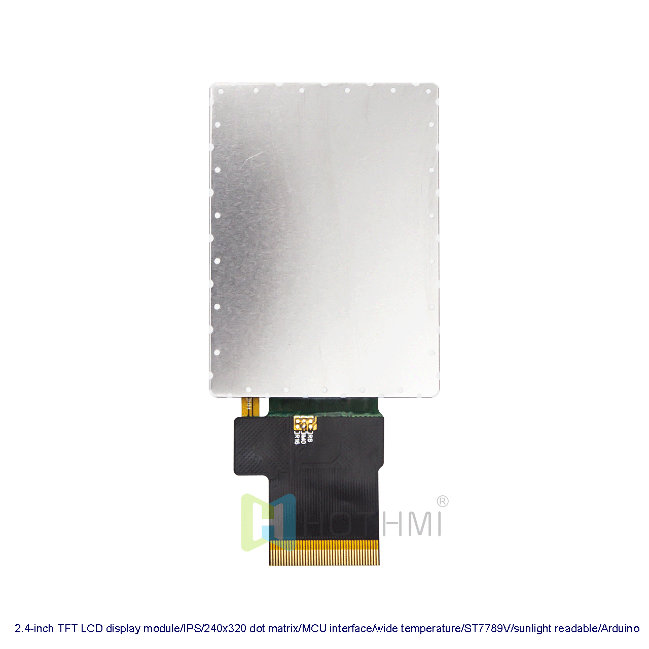2.4-inch Sunlight Readable TFT LCD Display Module | 240x320 Resolution With ST7789V Controller