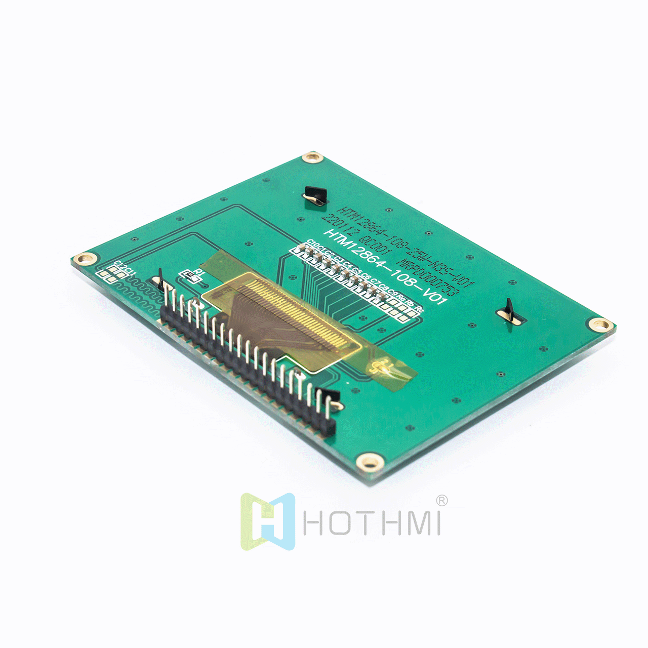 3.2 inch 128x64 Graphic LCD Display Module | Gray Text on White Background | SPI Interface | For Arduino | 3.3V | White Backlight