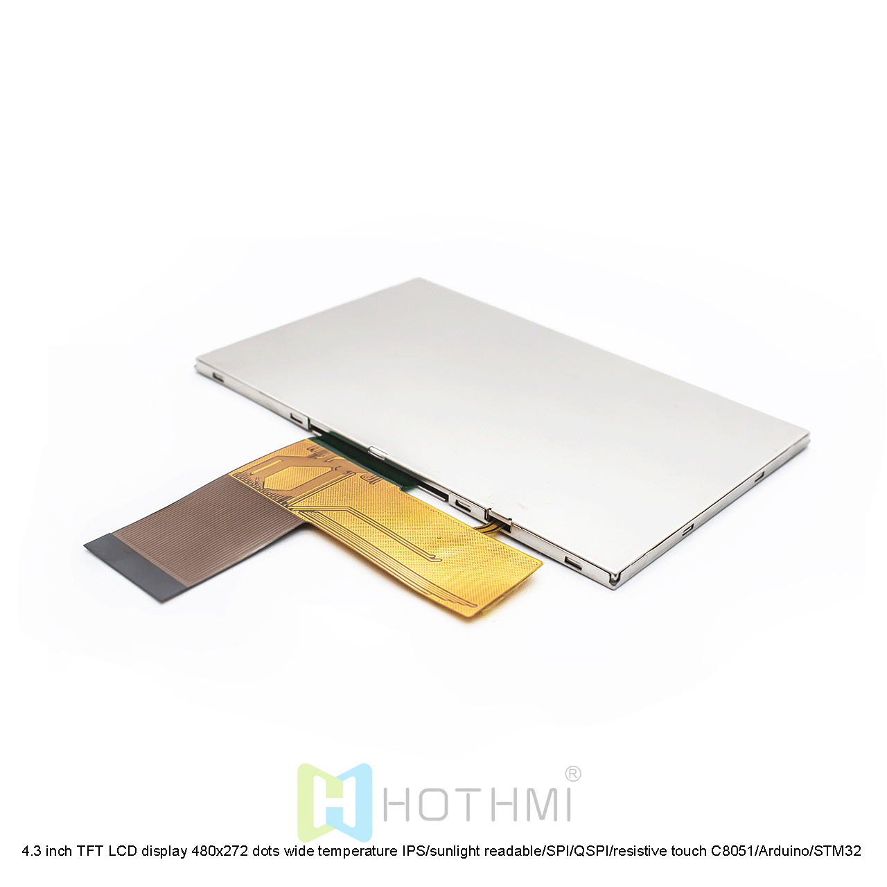 4.3 inch Resistive Touch TFT LCD Display With QSPI Interface