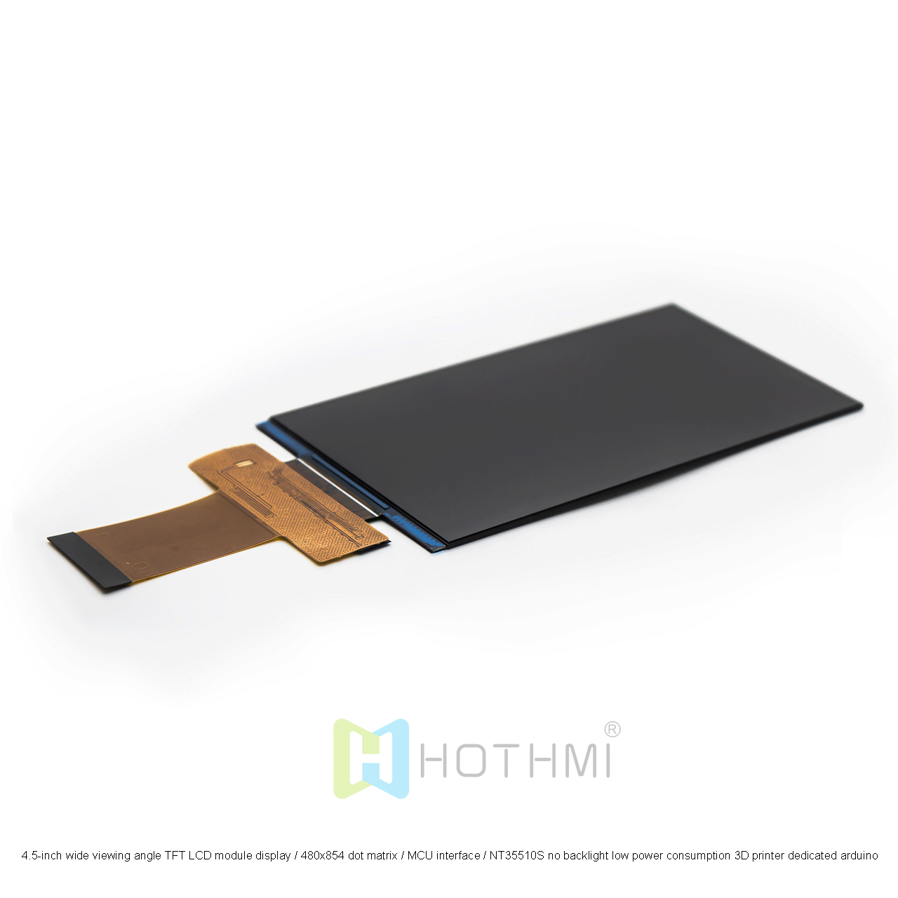 4.5 Inch TFT LCD Display | 480x854 With MCU Interface NT35510S Controller