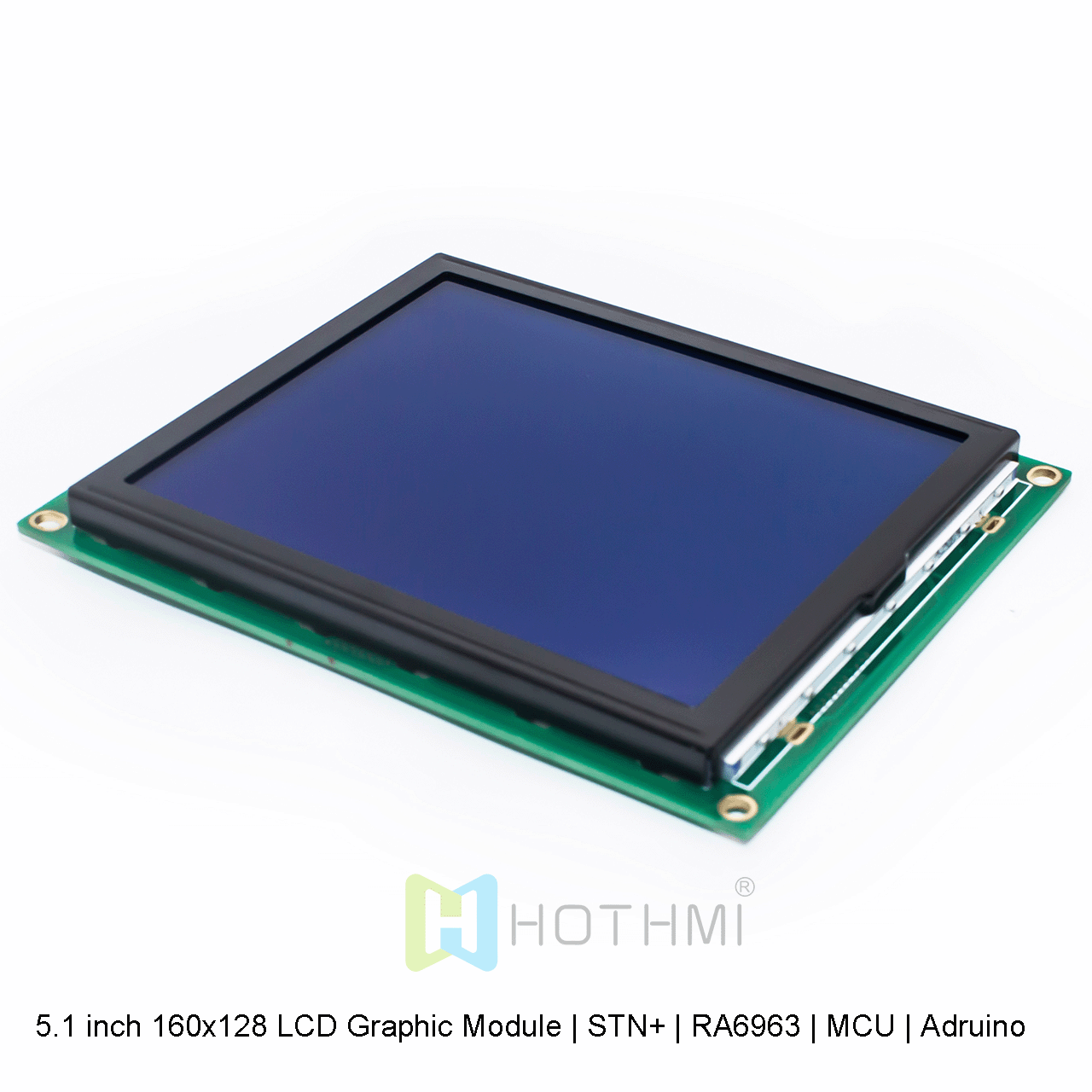 5.1 inch 160x128 LCD Graphic Module | STN+ | RA6963 | MCU | Arduino