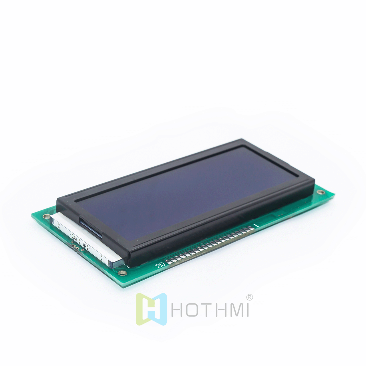 4.36 inch 192x64 Graphic Dot Matrix Display Module | STN+ | 5.0v | Gray Background Blue Text | MCU | AIP31108