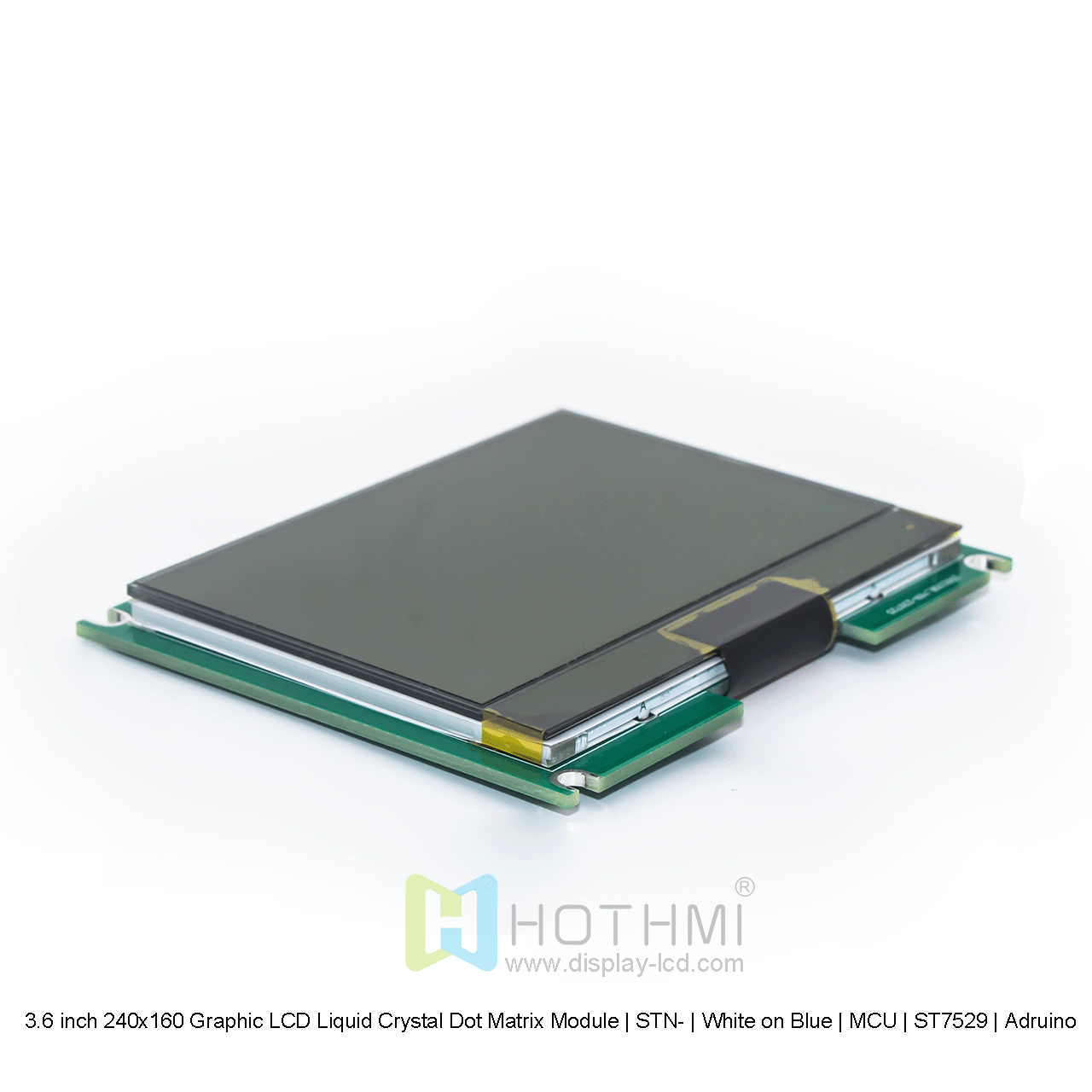 3.6 inch 240x160 Graphic LCD Liquid Crystal Dot Matrix Module | STN- | White on Blue | MCU | ST7529 | Arduino