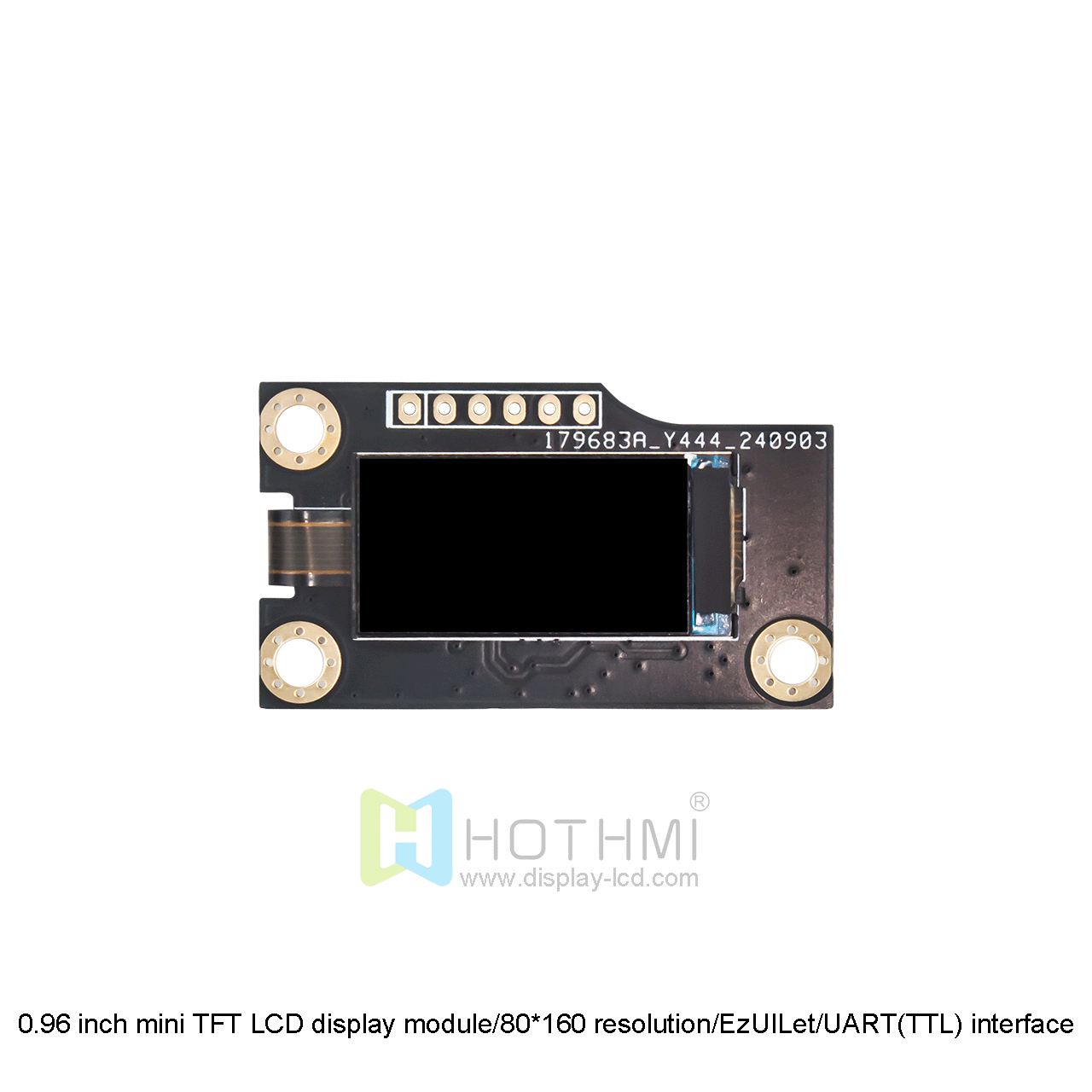 0.96 inch TFT LCD Display Modules With UART Interface
