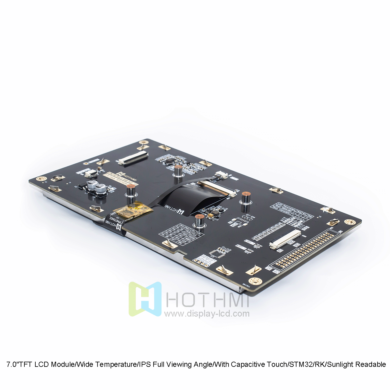 7" TFT LCD Module | 1024x600 Resolution With Capacitive Touchscreen