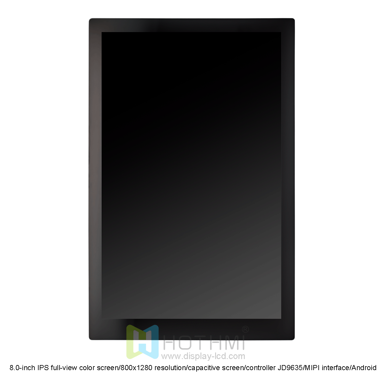 8" Capacitive Touch TFT LCD Display | 800x1280 Resolution With MIPI DSI Interface