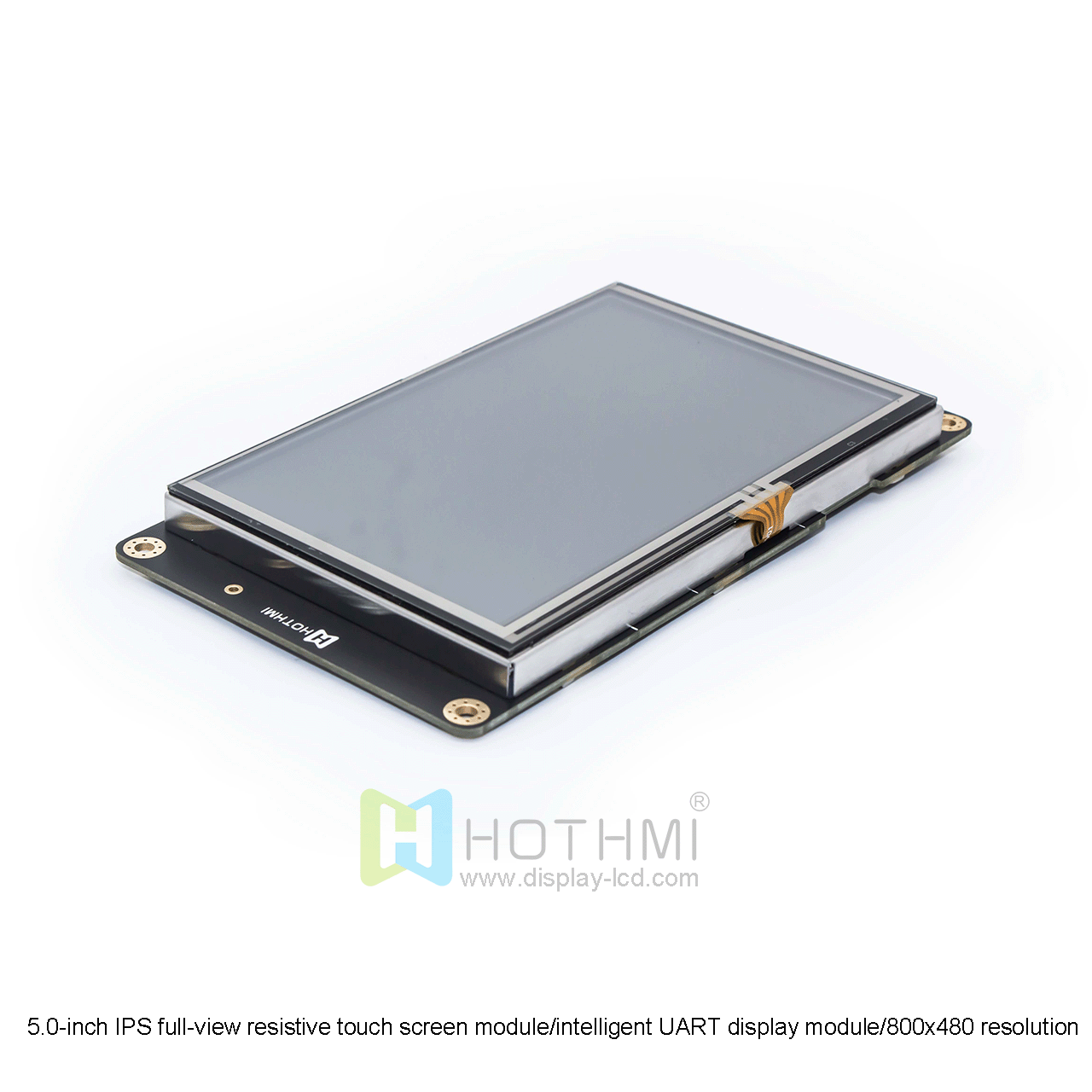 5 Inch Smart TFT LCD Module | UART Resistive Touch Screen