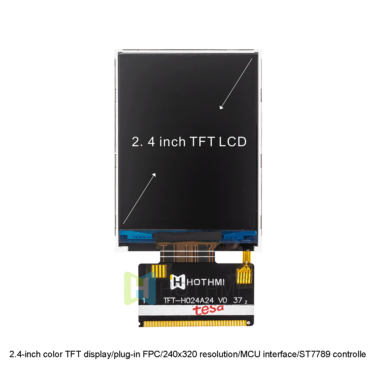 2.4 Inch 240x320 Resolution TFT LCD Display Module - ST7789 Controller