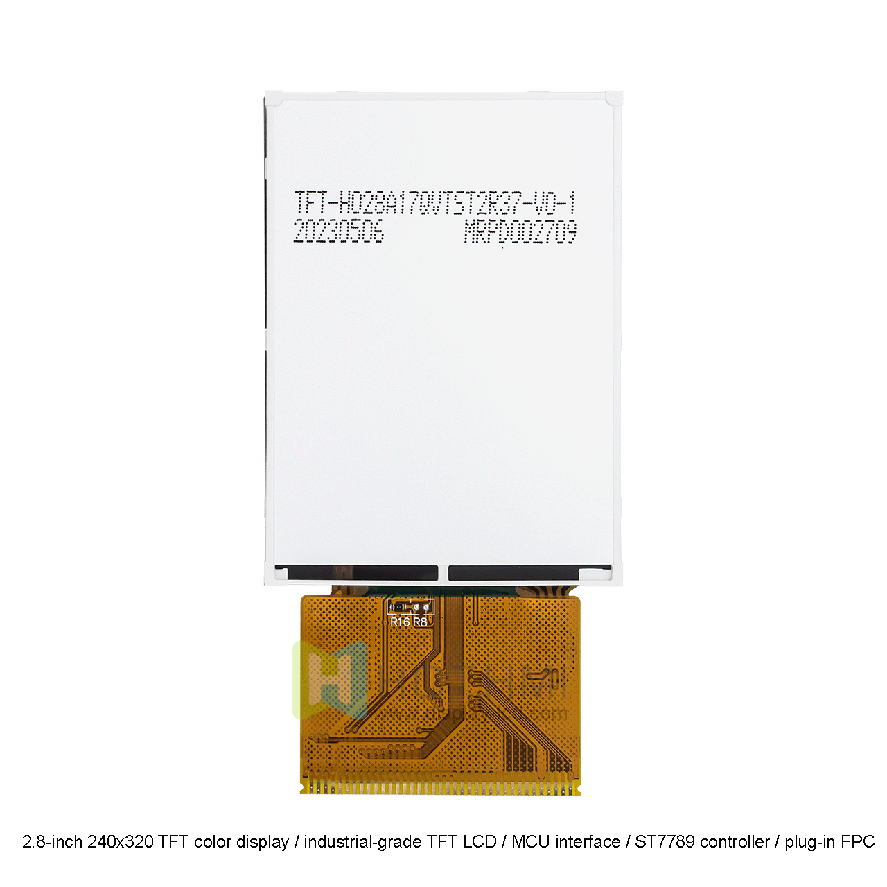 2.8 Inch TFT Display With Resistive Touch Panel | ST7789 Controller