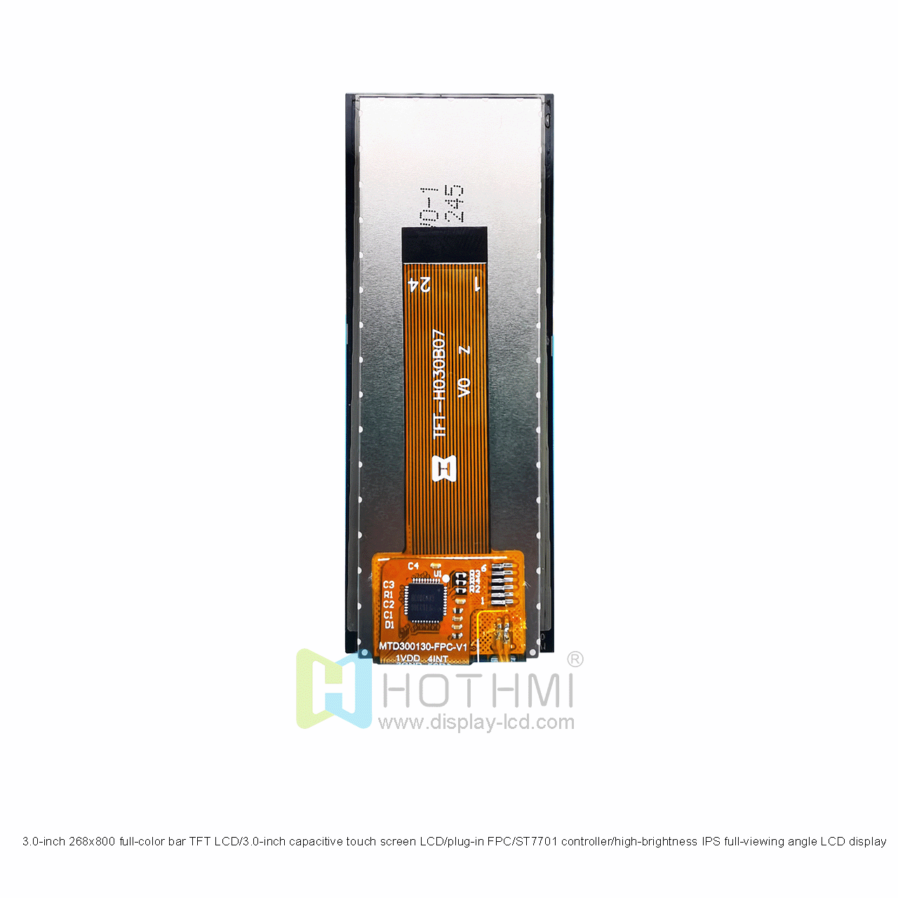 3 Inch TFT LCD Capacitive Touch Screen | Optical Bonding