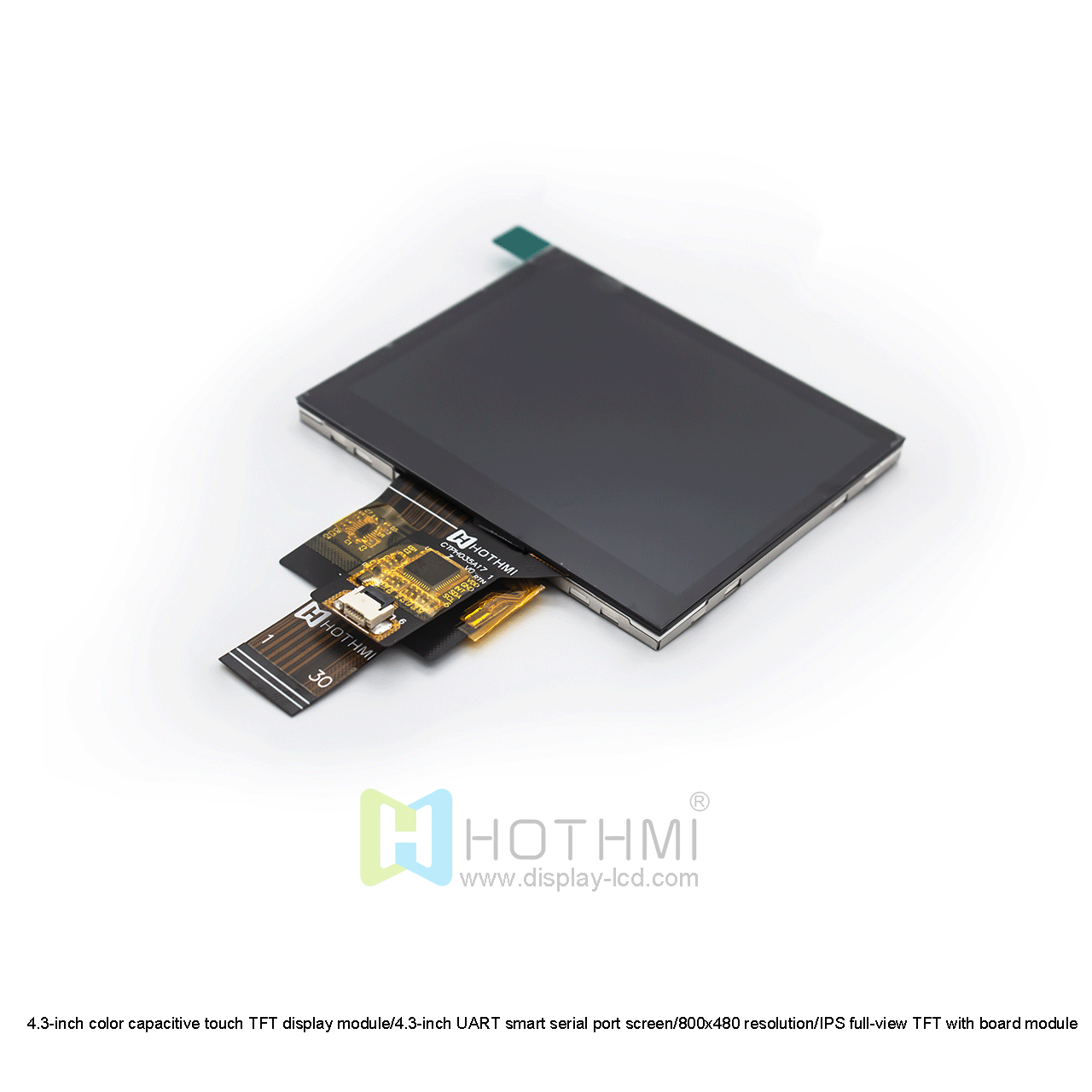 3.5 Inch 640x480 TFT LCD With Capacitive Touch Screen LVDS Interface