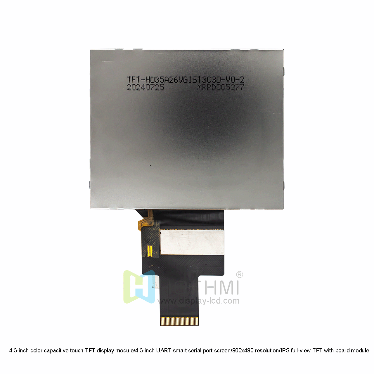 3.5 Inch 640x480 TFT LCD With Capacitive Touch Screen LVDS Interface