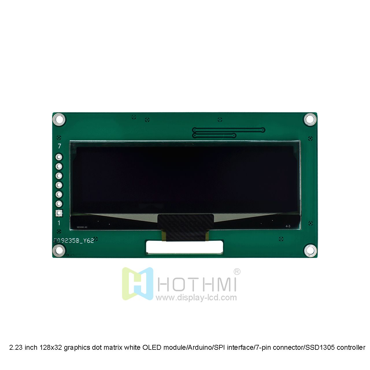 2.23 inch graphic dot matrix OLED/Arduino/SPI/interface SSD1305