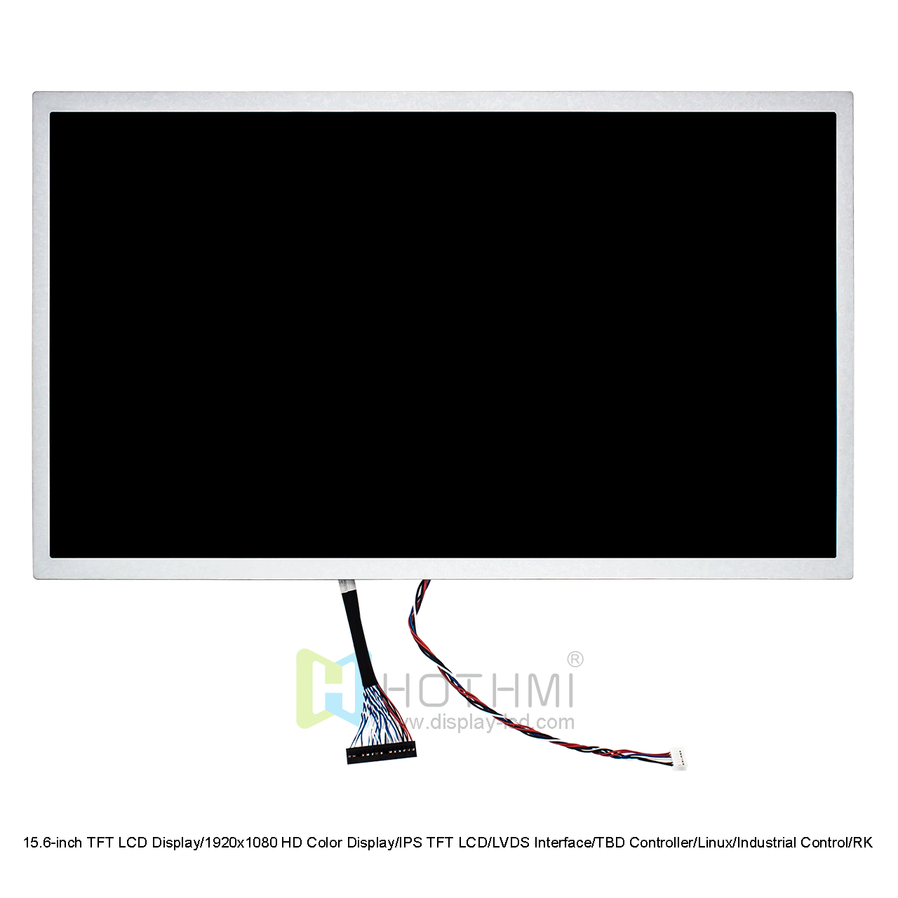 15.6 Inch TFT LCD Monitor | 1920x1080 HD For Industrial