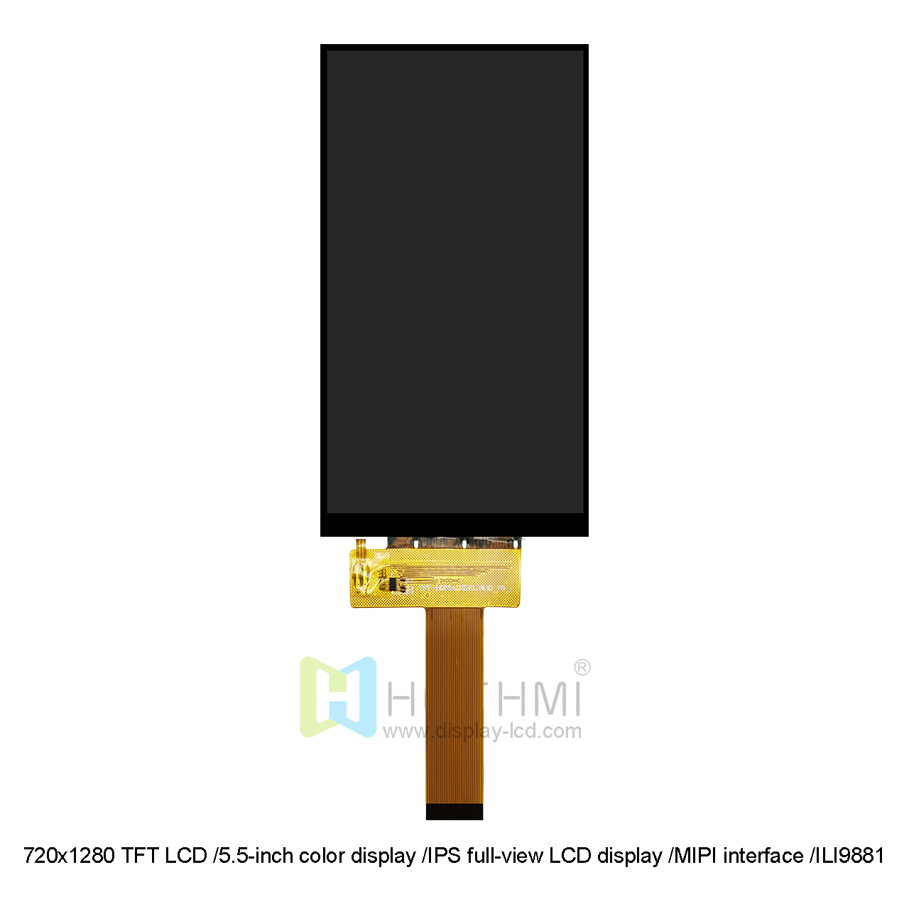 5.5 Inch IPS TFT LCD Display | MIPI Interface With ILI9881 Controller