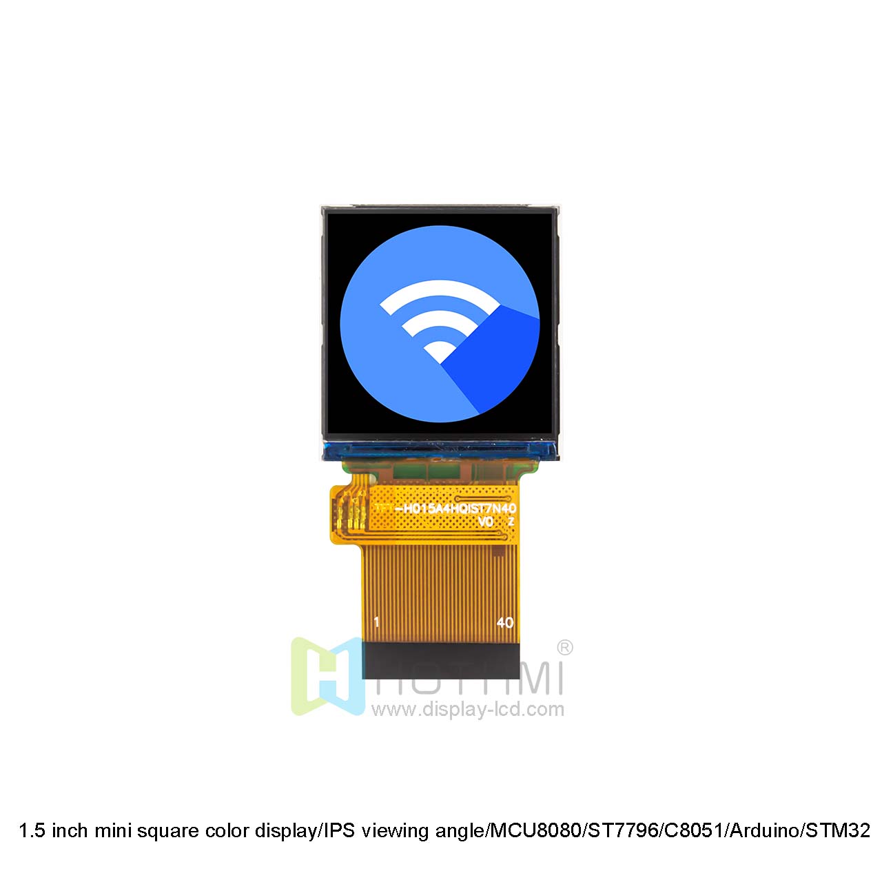 1.5 Inch TFT LCD Display | IPS Square Screen With ST7796 Driver IC