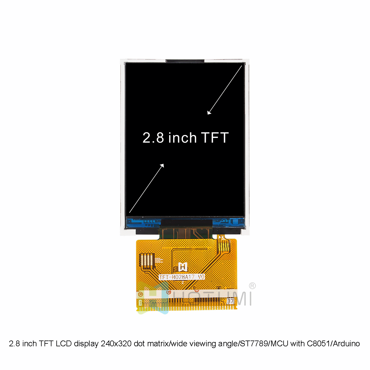 Low Cost 2.8 inch TFT LCD Display With MCU Interface