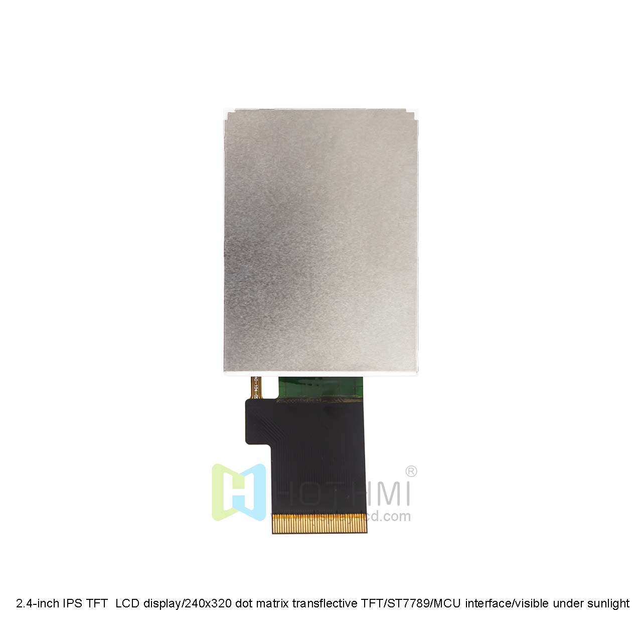 2.4 Inch Transflective TFT LCD Display | 240x320 For Sunlight Readable