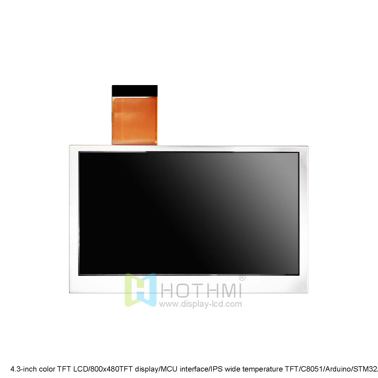 4.3 Inch TFT LCD Display | 800x480 Resolution MCU Interface For Arduino