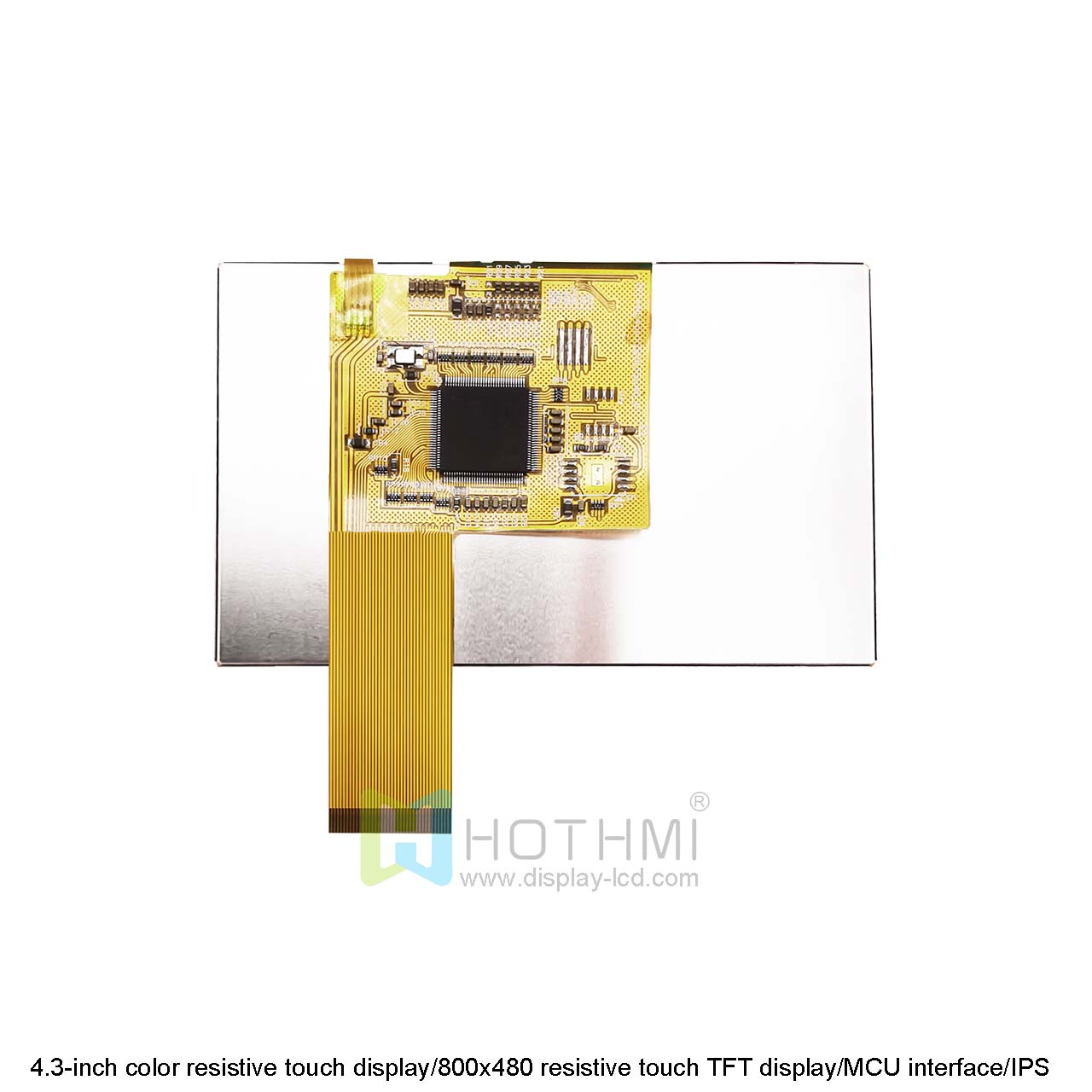 4.3 Inch TFT LCD Display With RTP