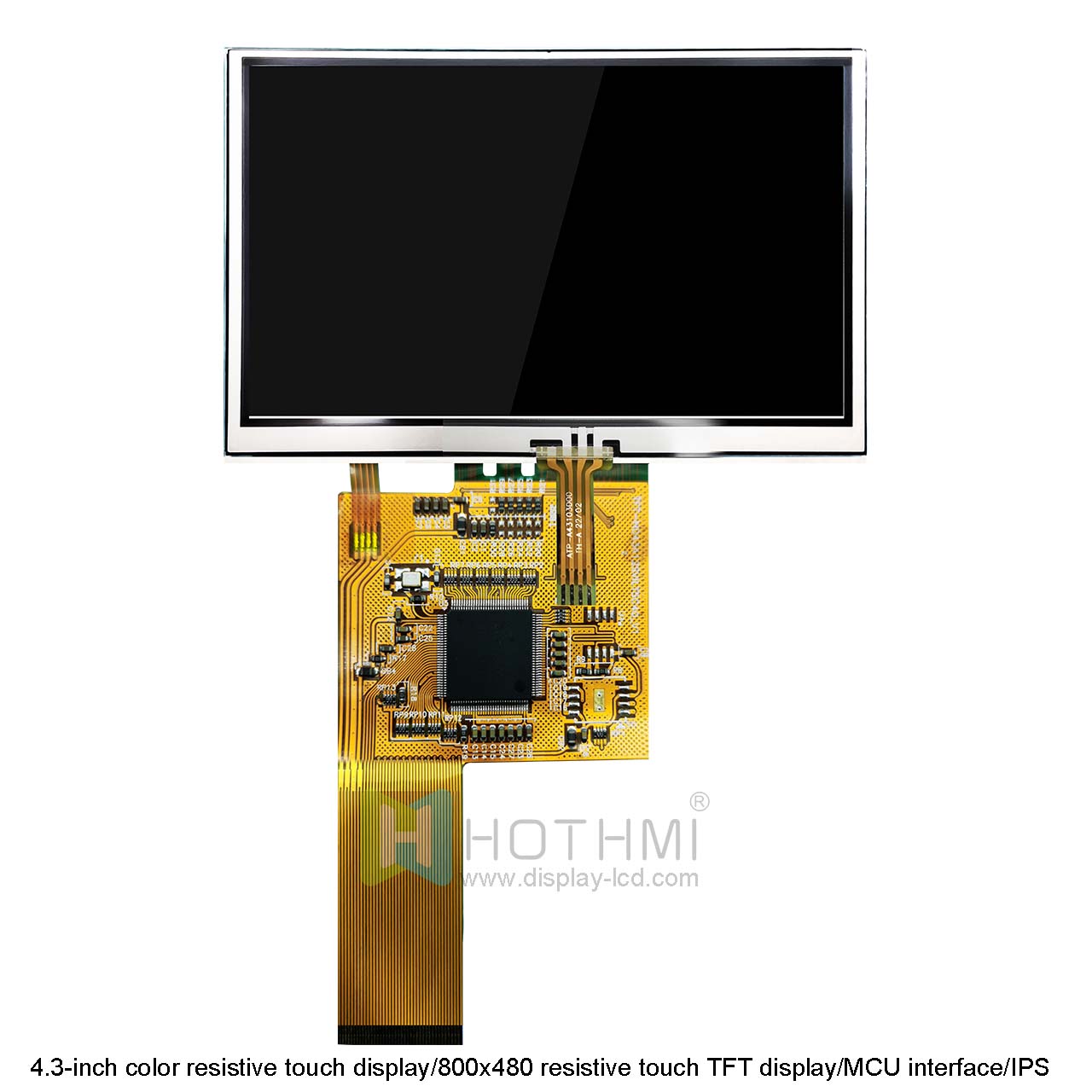 4.3 Inch TFT LCD Display With RTP