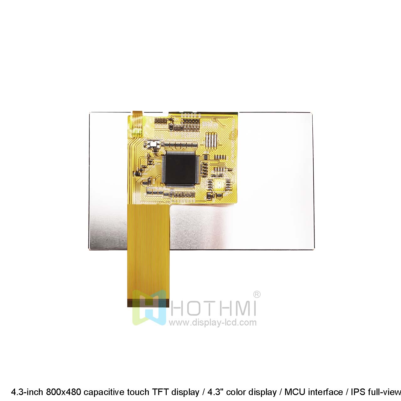 4.3 Inch TFT display | Capacitive Touchscreen MCU interface