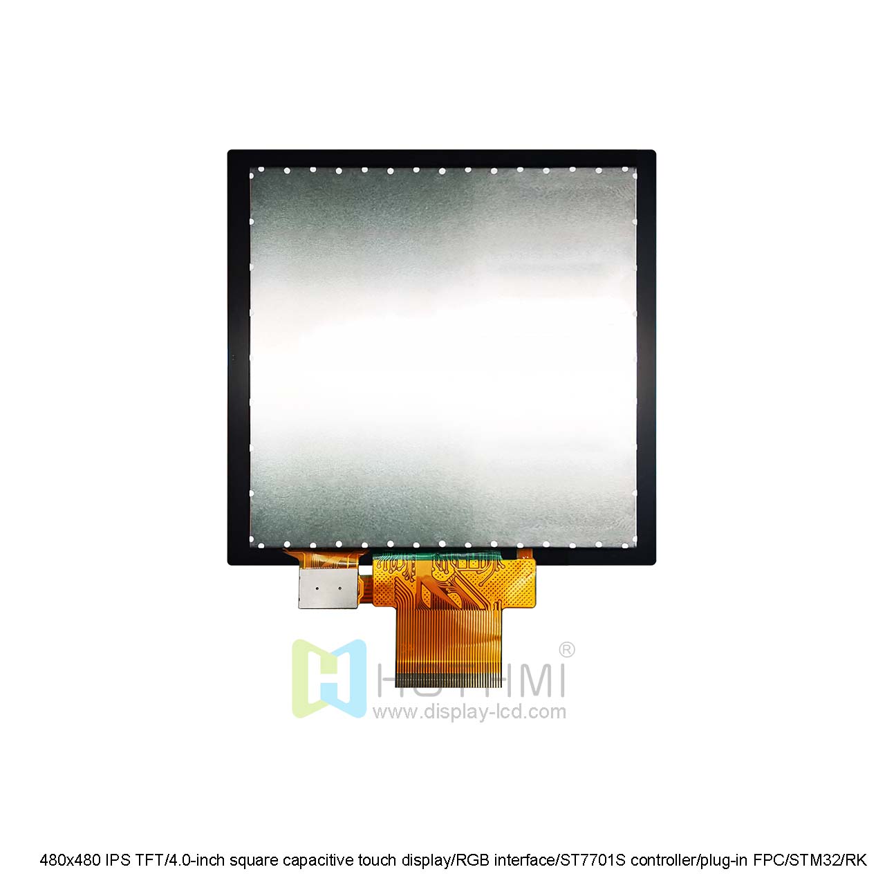 4 Inch TFT LCD Display With Capacitive Touchscreen