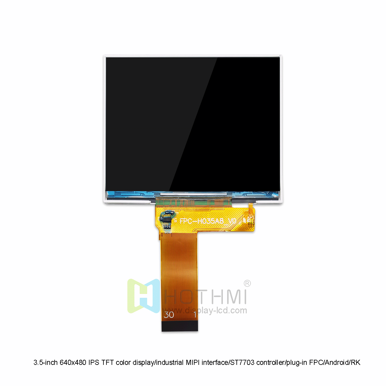 3.5 Inch 640x480  TFT Display | ST7703 Controller for Industrial