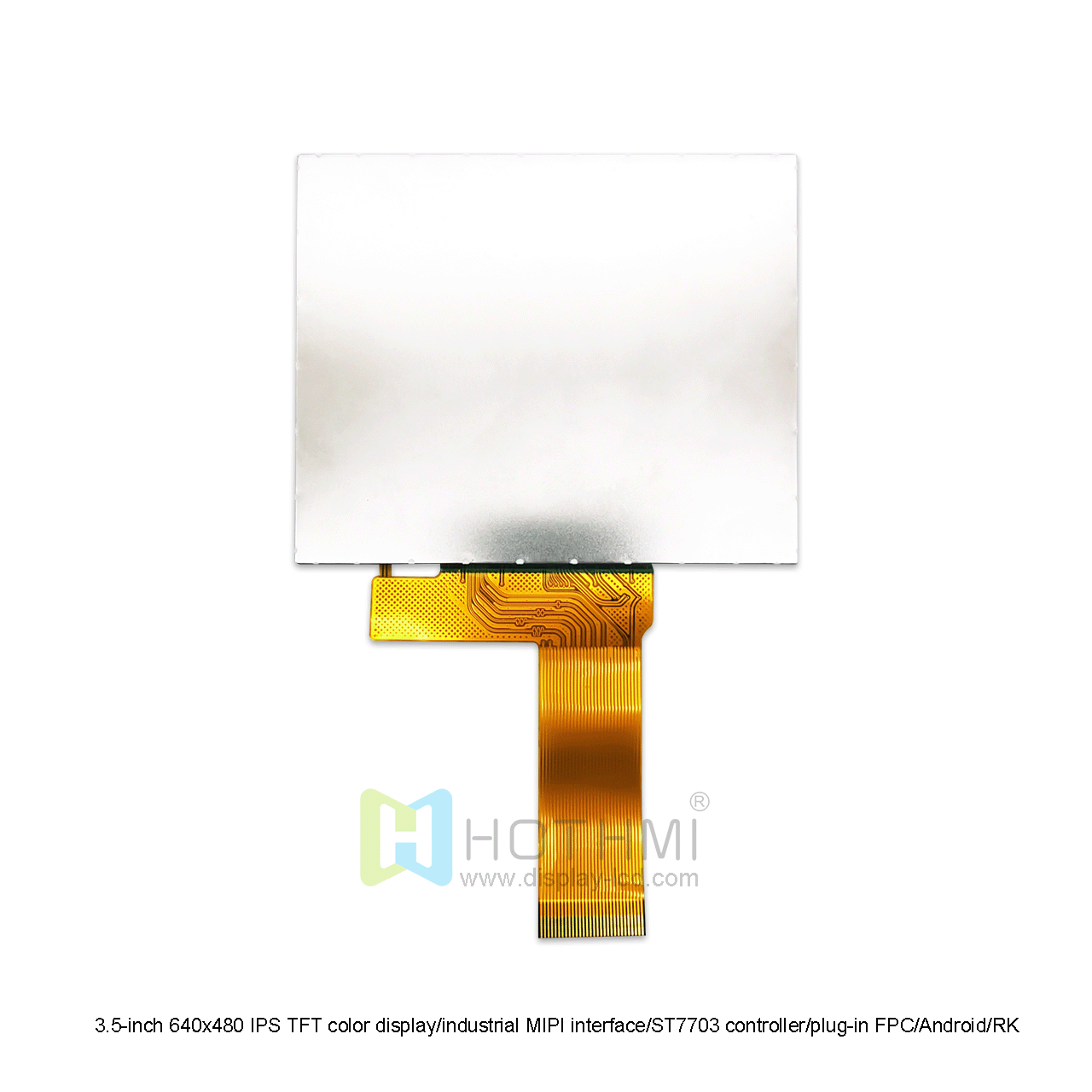 3.5 Inch 640x480 TFT Display | ST7703 Controller for Industrial