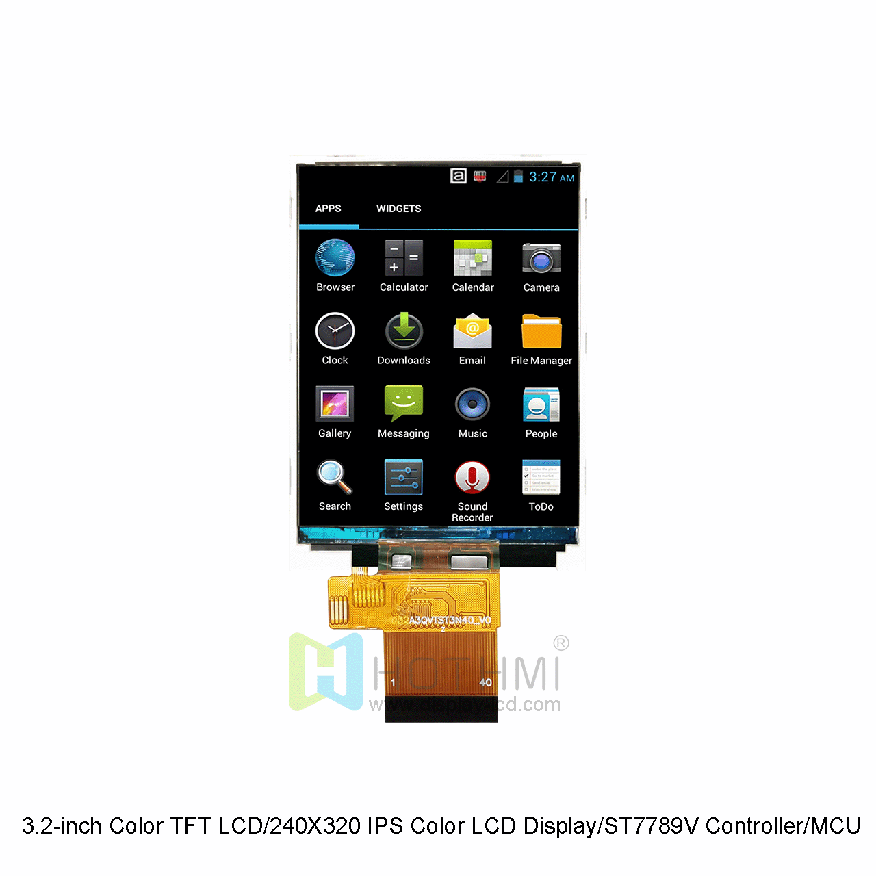 3.2 Inch 240x320 TFT LCD Display With ST7789V Driver IC