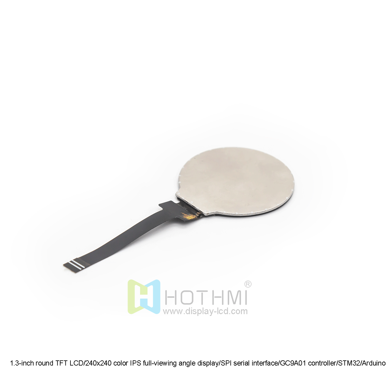 1.3 Inch Round TFT LCD Display | 240x240 Resolution | GC9A01 Driver