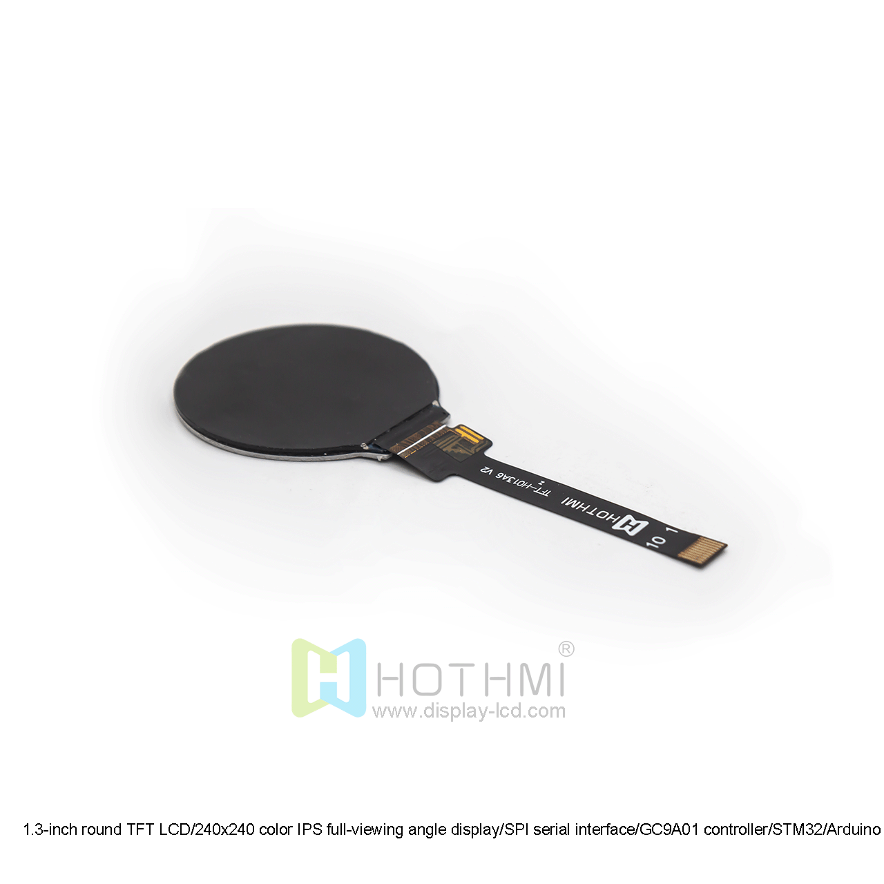 1.3 Inch Round TFT LCD Display | 240x240 Resolution | GC9A01 Driver