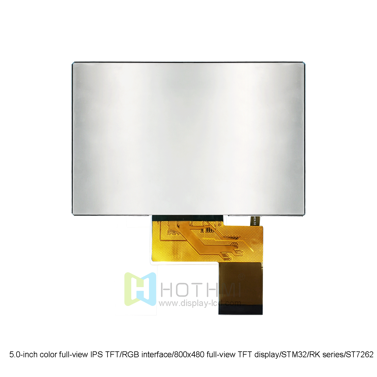 5" TFT LCD Display with RGB Interface