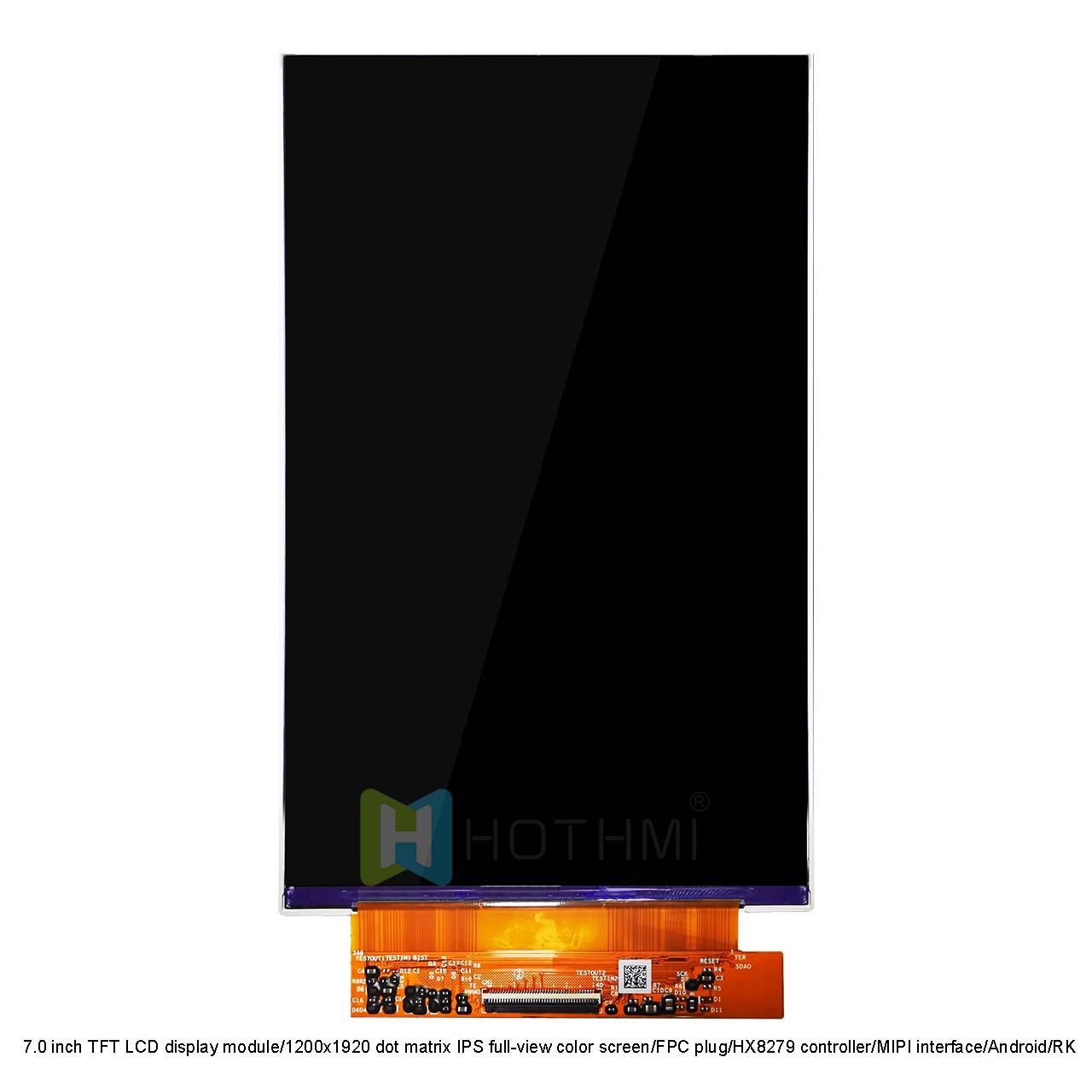 7" MIPI TFT LCD Module | 1200x1920 HD Display