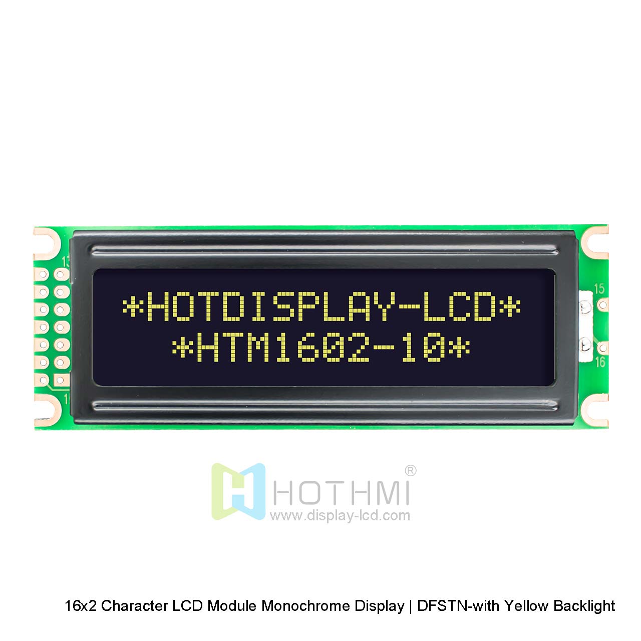 16x2 Character LCD Module | 1602 DFSTN LCD Display | ST7066U