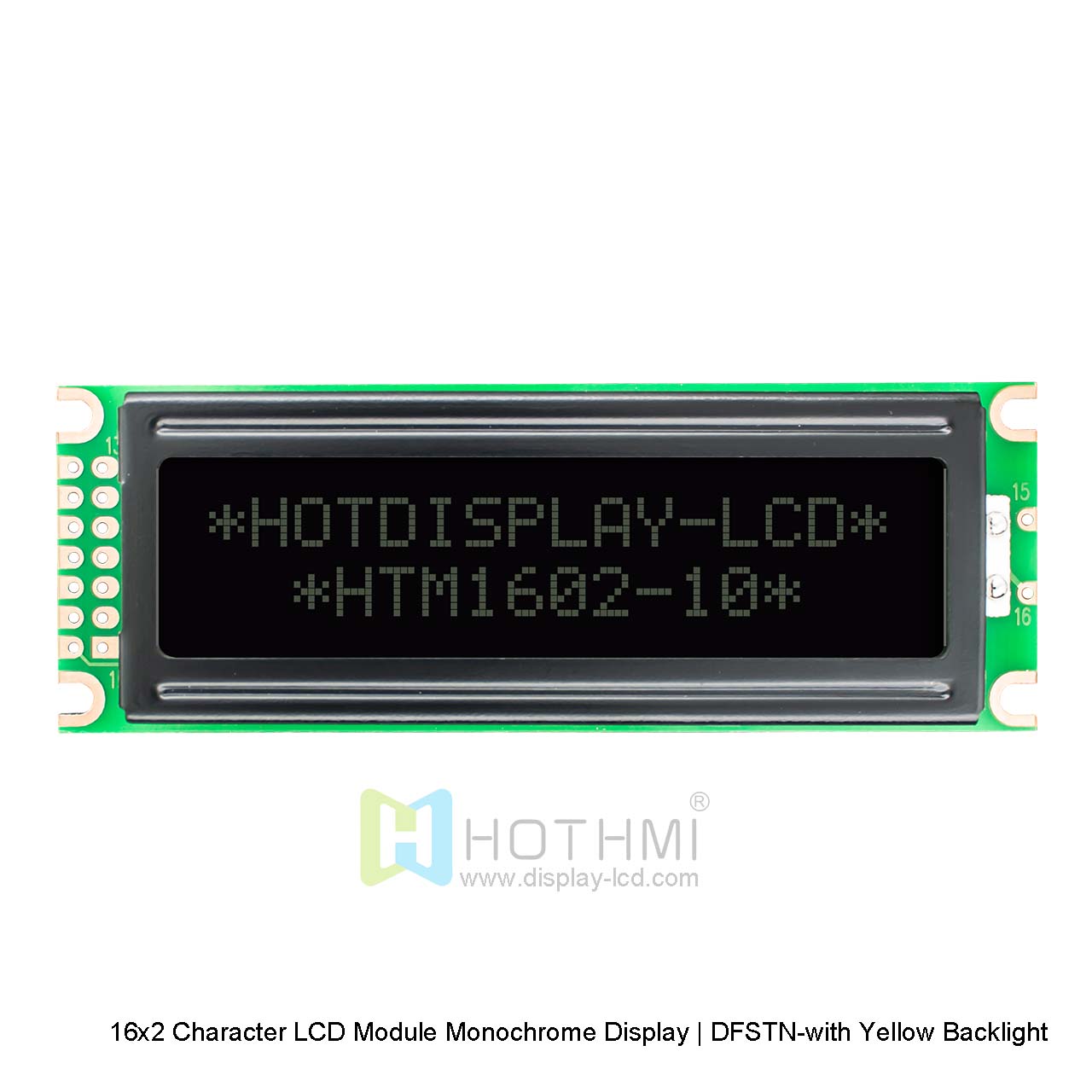 16x2 Character LCD Module | 1602 DFSTN LCD Display | ST7066U