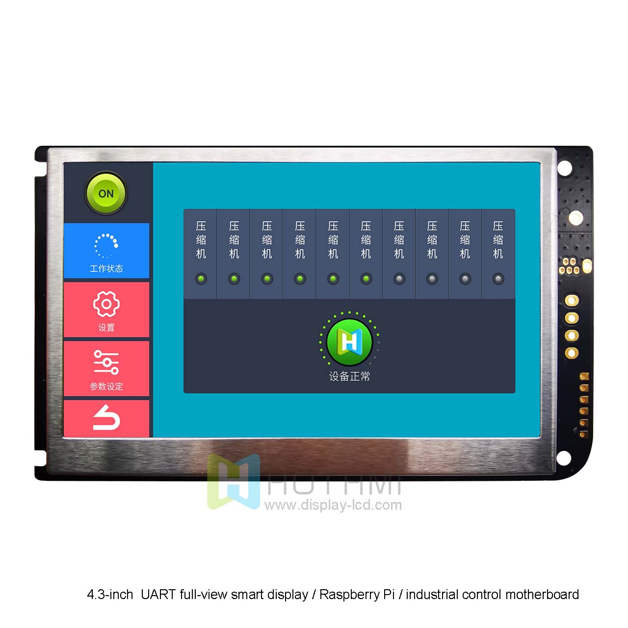 4.3 Inch TFT LCD Touchscreen Display Module for Raspberry Pi