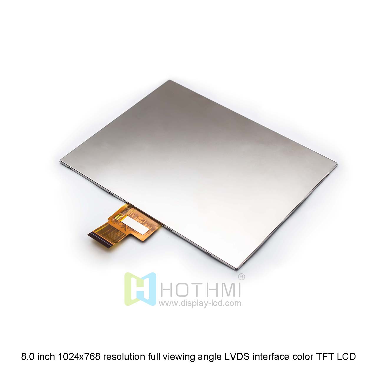 8 Inch TFT LCD Display | 1024x768 Resolution LVDS Interface