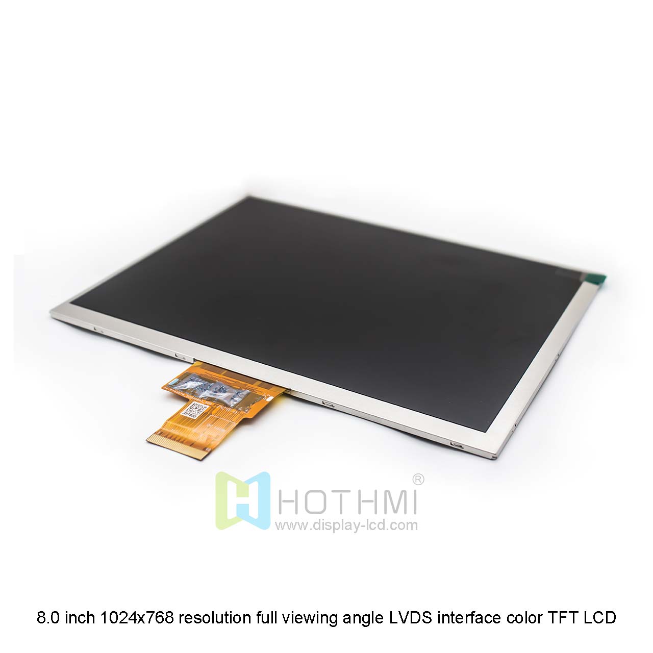 8 Inch TFT LCD Display | 1024x768 Resolution LVDS Interface