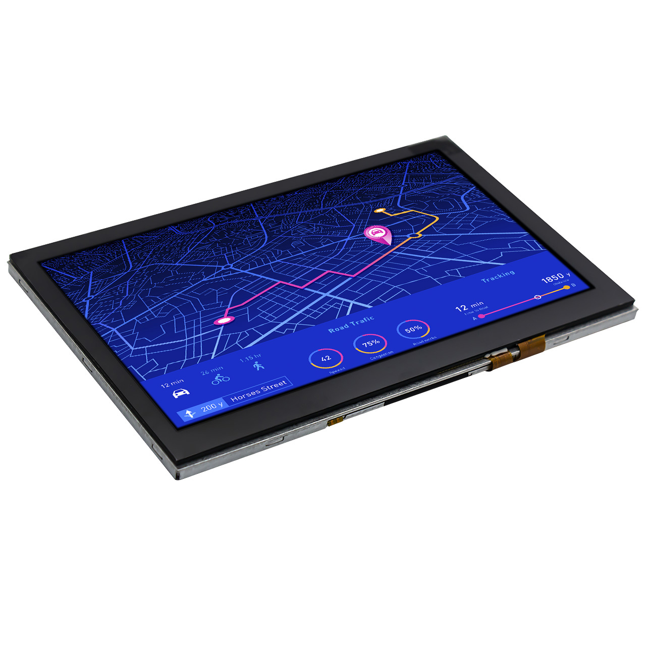 5 Inch Capacitive Touch Screen Display | 480x272 TFT LCD Module NV3041 for Industrial